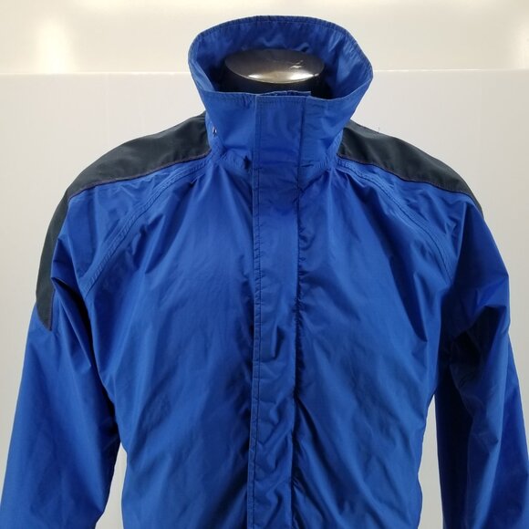 The North Face Extreme GoreTex Jacket Womens Large Waterproof Blue 80s Zip - Picture 3 of 11
